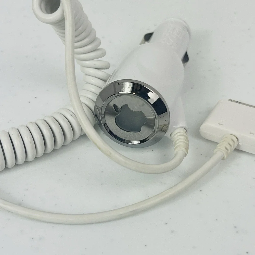 Apple iPhone Car Charger 12V Cable 4 4S 4 3GS iPod Touch iPad 2 3